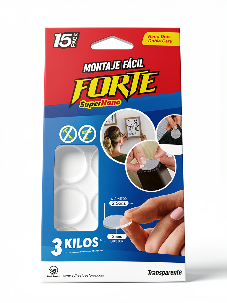 MONTAJE FACIL FORTE 15und 3Kilos