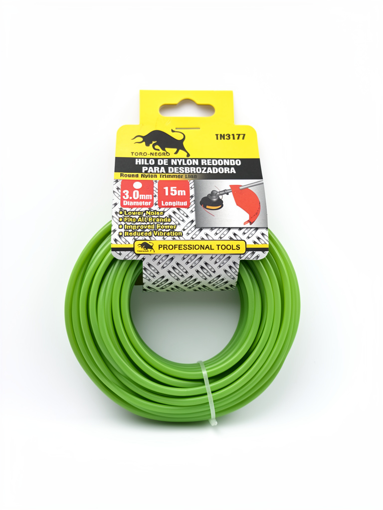 HILO NYLON PARA ORILLADORA 3.0X15mm