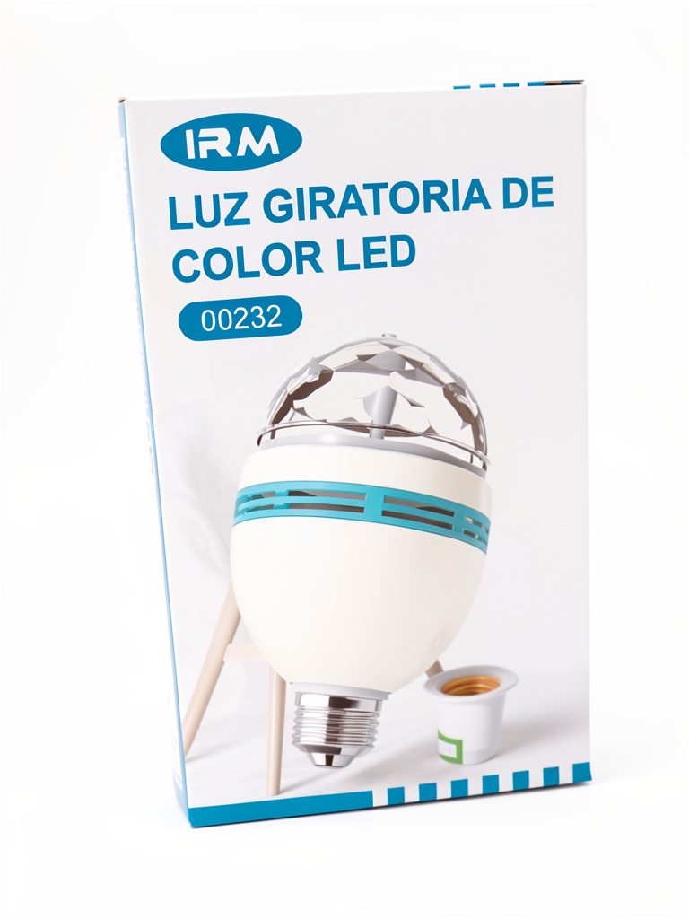 LUZ GIRATORIA A COLOR