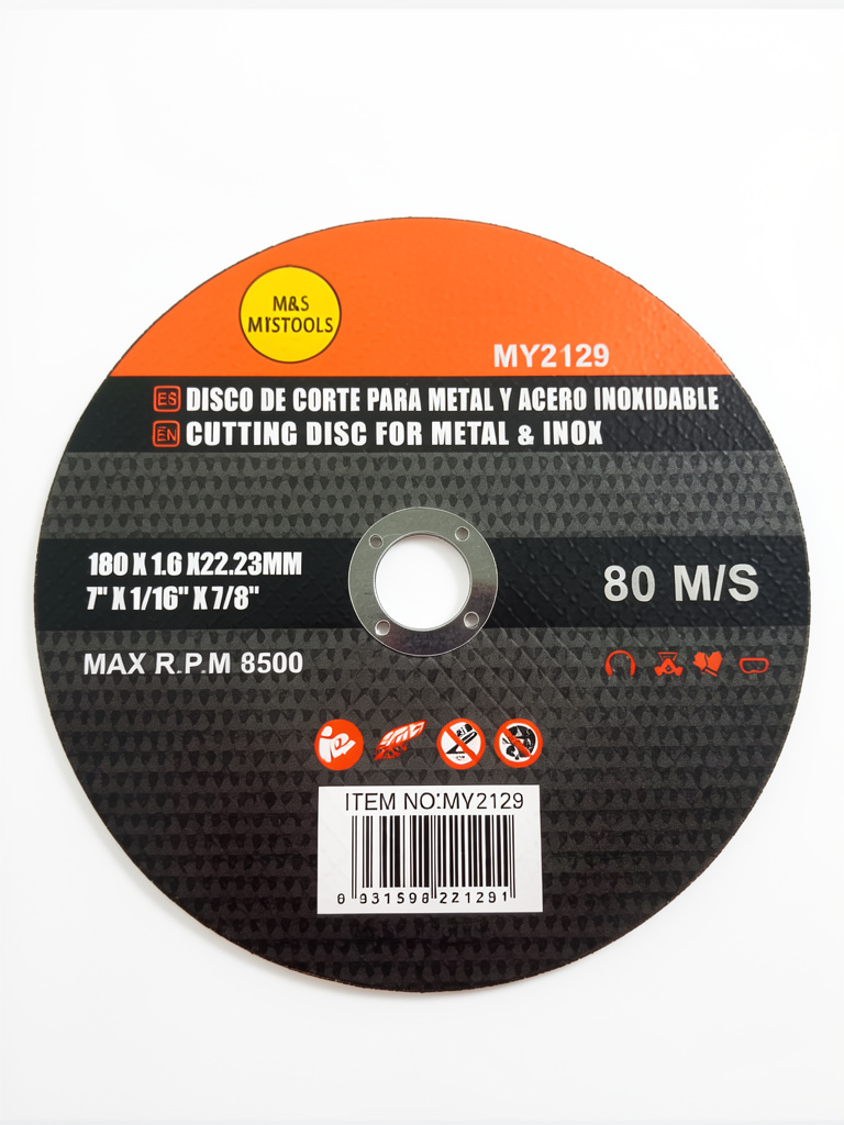 DISCO DE CORTE METAL 7"