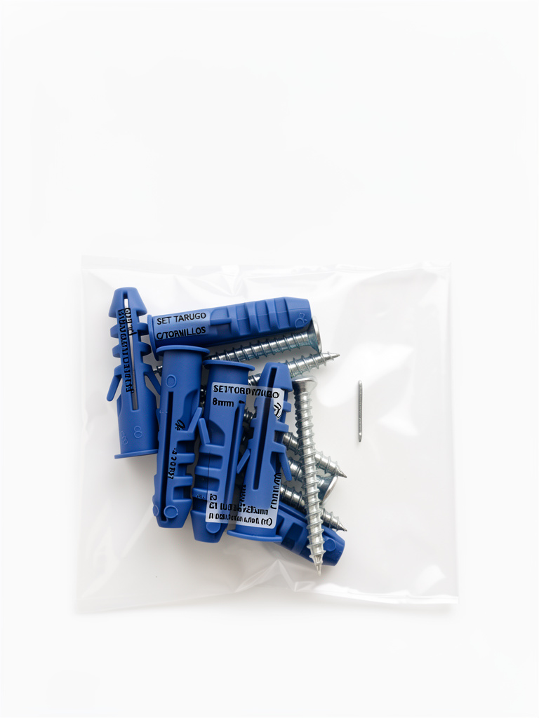 SET TARUGO C/TORNILLOS 8mm (12 und)