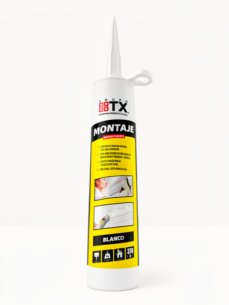 SILICONA TX MONTAJE 370g