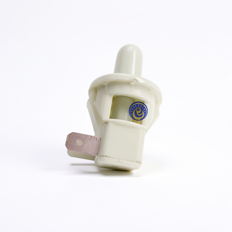 12732] PULSADOR REDONDO PARA FOCO 5A - 125V PUERTA REFRIGERADORA INDURAMA