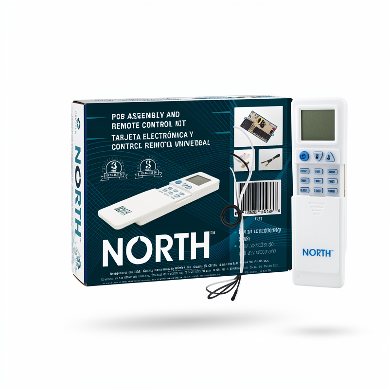 696 KIT TARJETA ELECTRÓNICA PARA AIREDEVENTANA Y CONTROL REMOTO 12 CONECTORES - 110V A 220V NORTH AIRE ACONDICIONADO TODAS