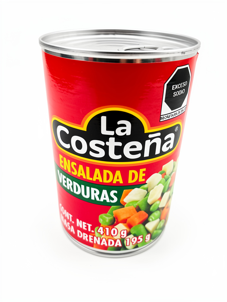 La Costeña ensalada de verduras