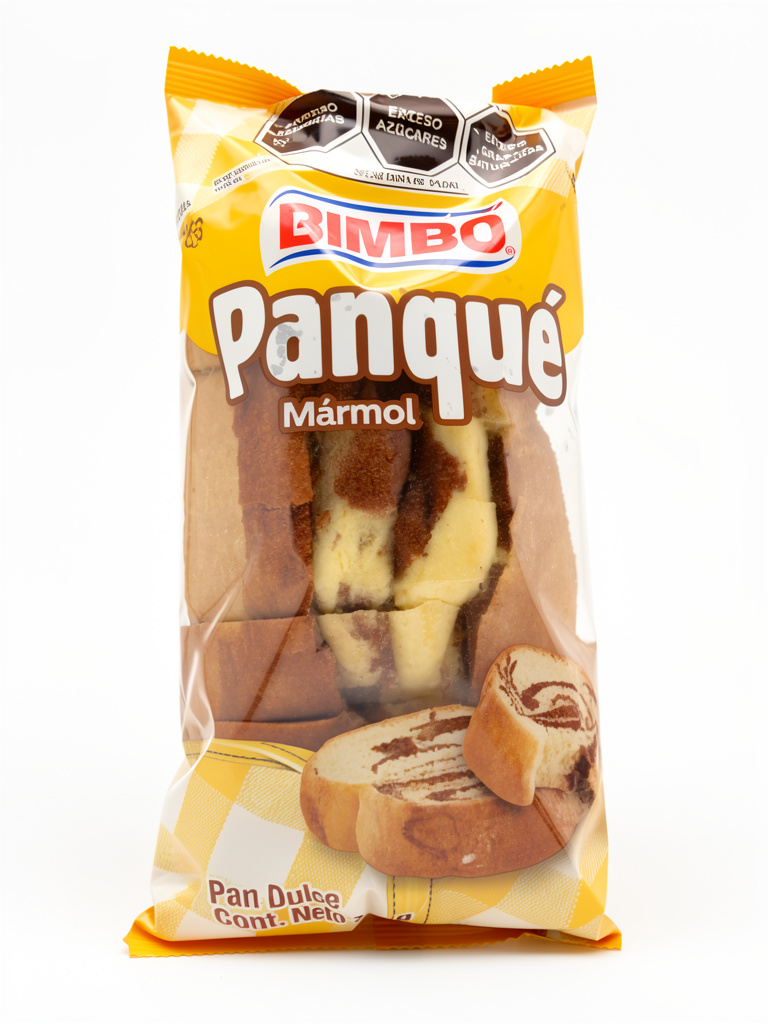 Bimbo Panqué Mármol 280gr