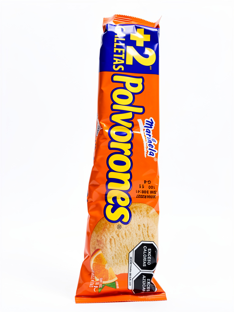 Marinela Polvorones Naranja