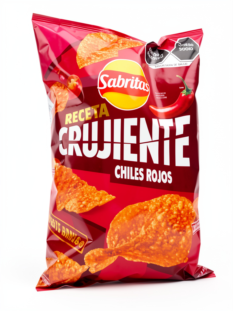 Sabritas Crujiente Chiles Rojos160gr