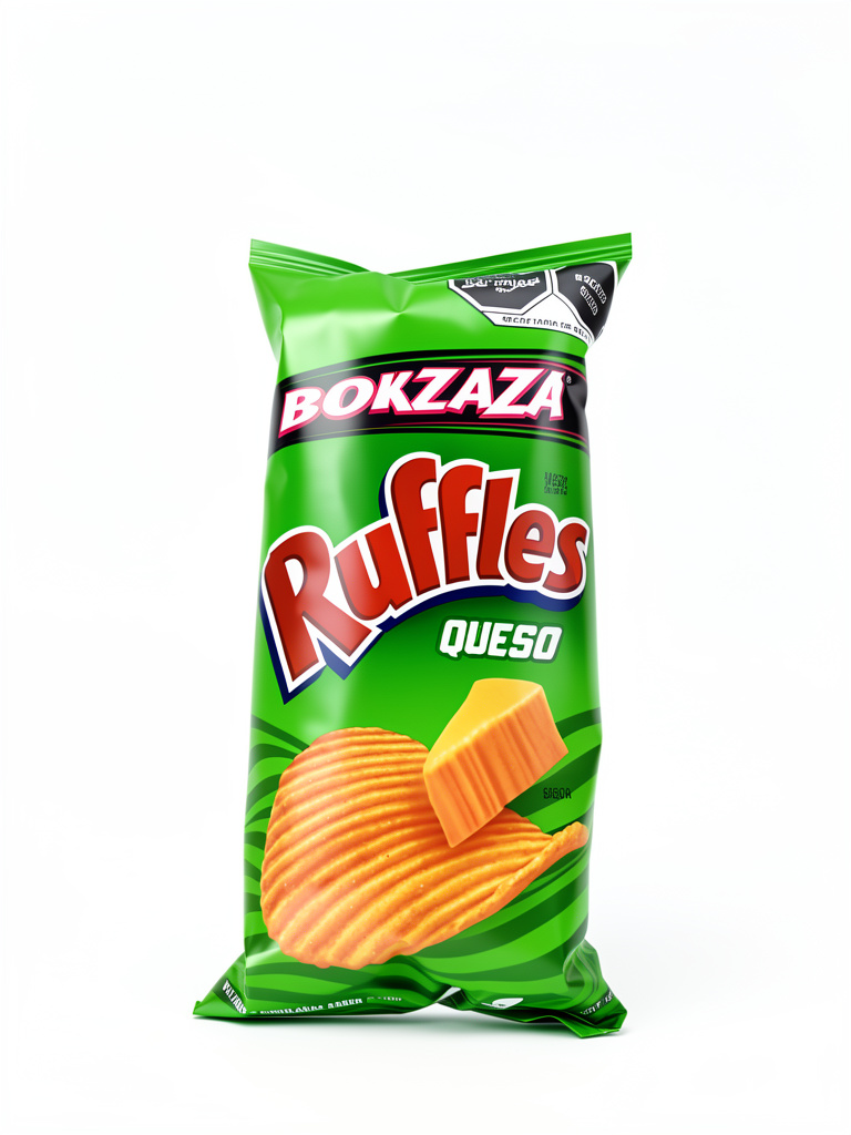 Bokzaza Rufffles queso