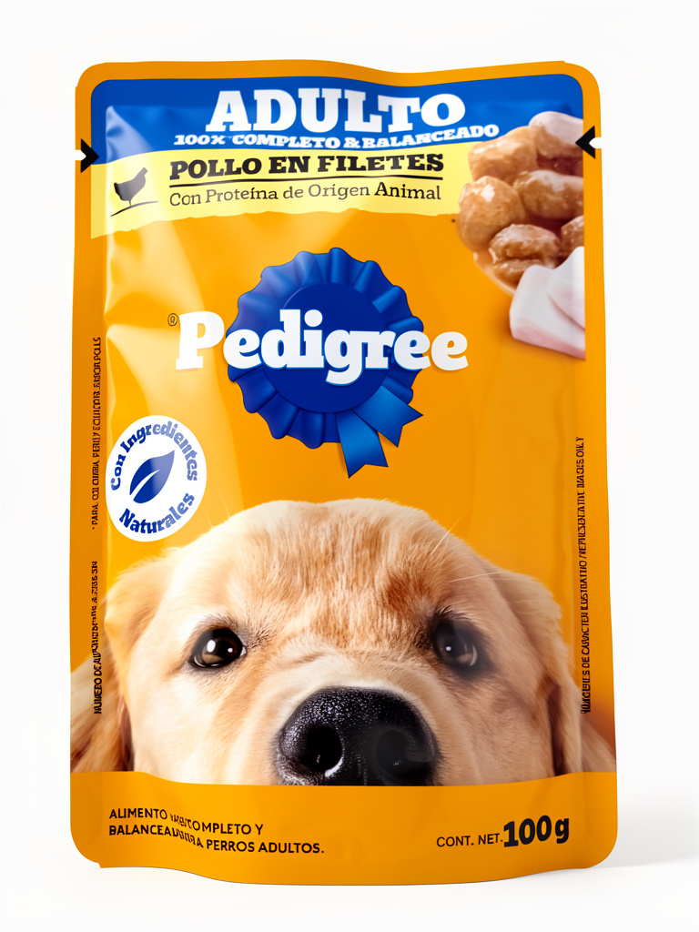 Pedigree Adulto pollo en filetes 100g