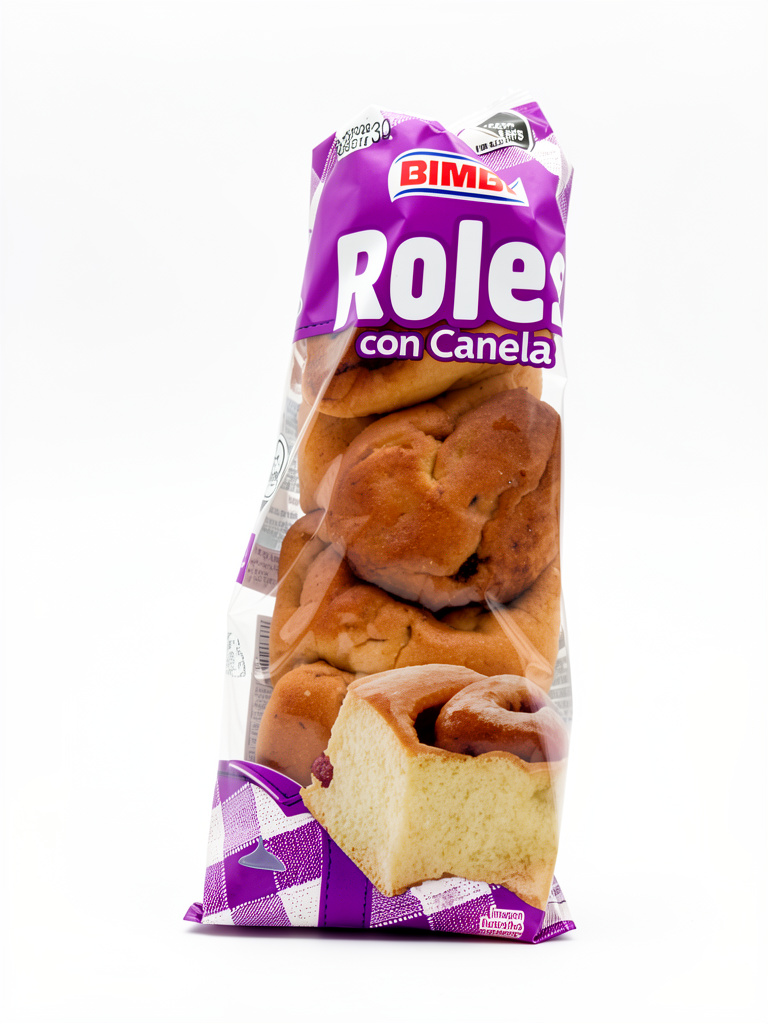 Bimbo Roles con canela189gr