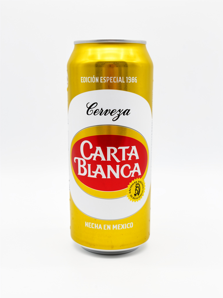 Carta Blanca cerveza lata