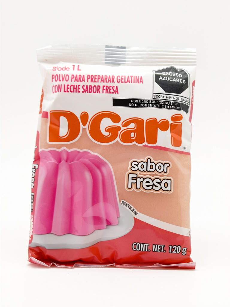 D'Gari gelatina fresa 120g