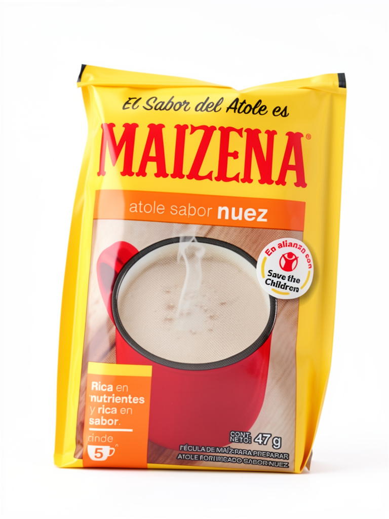Maizena atole nuez 47g