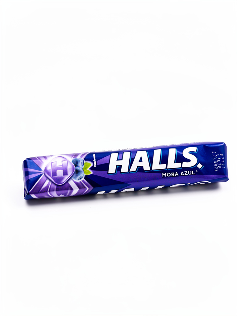 Halls mora azul