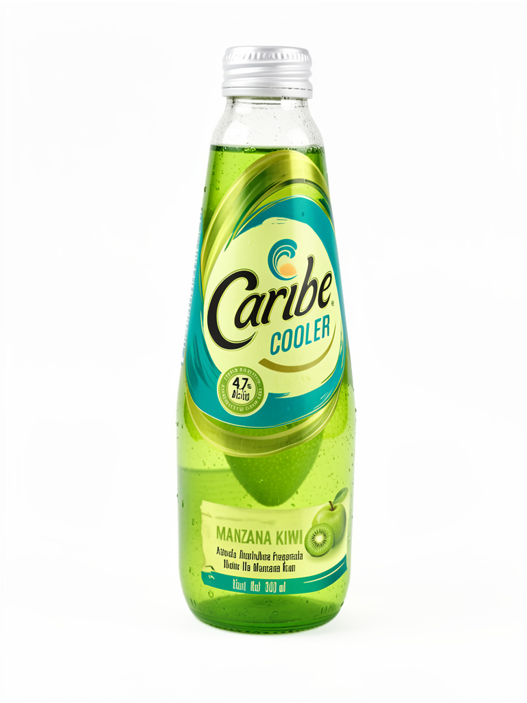 Caribe Cooler manzana kiwi