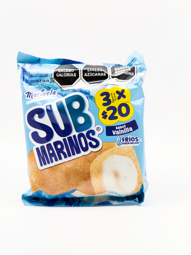 Marinela Submarinos vainilla