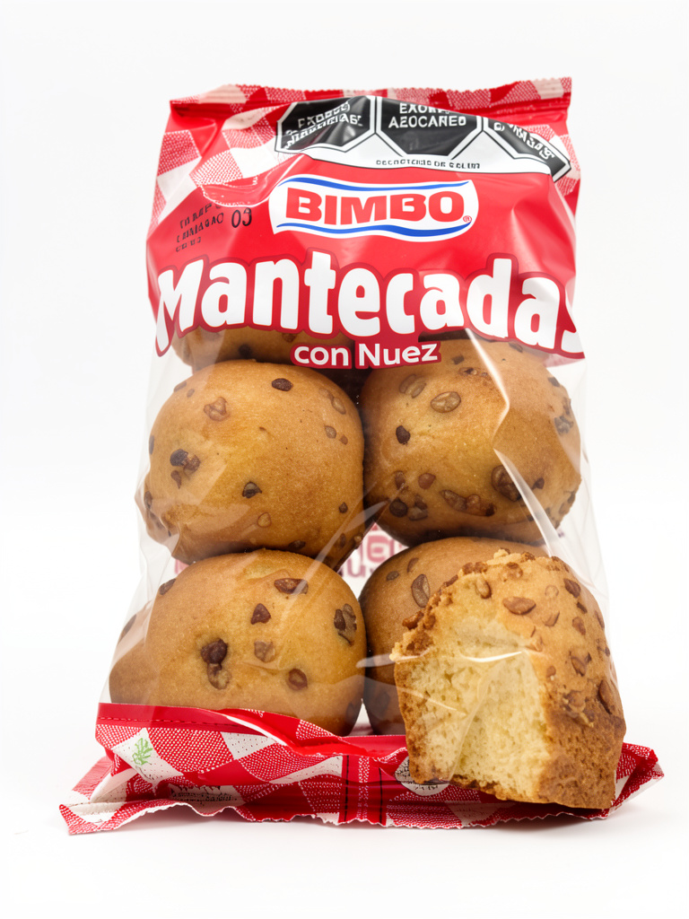 Bimbo Mantetada con Nuez