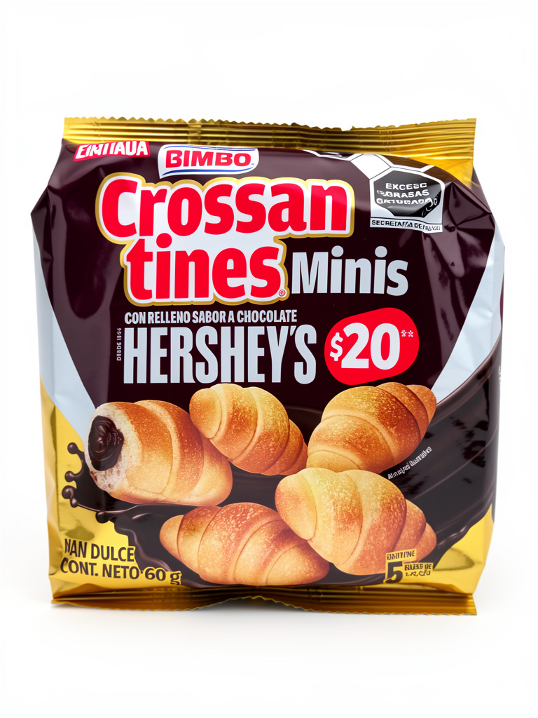 Bimbo Crosstines Minis Hersheys 60g