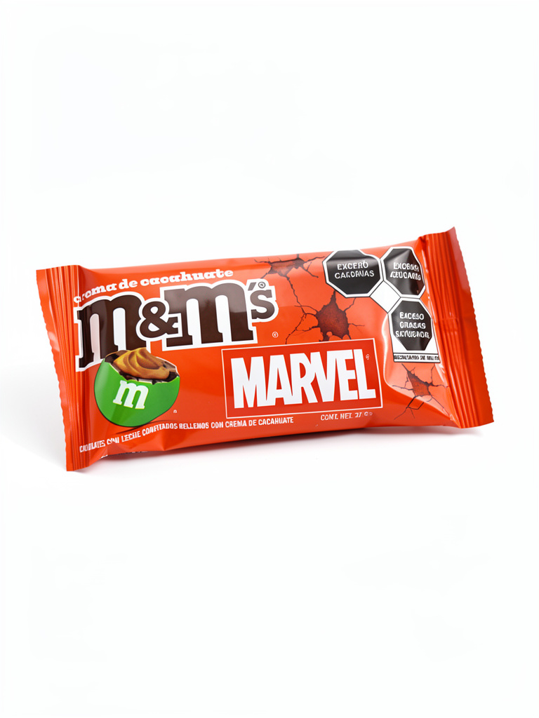 M&M's Marvel crema de cacahuate