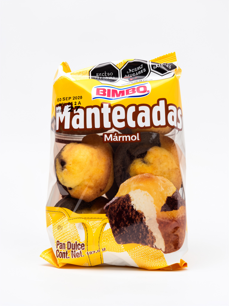 Bimbo Mantecadas Marmol