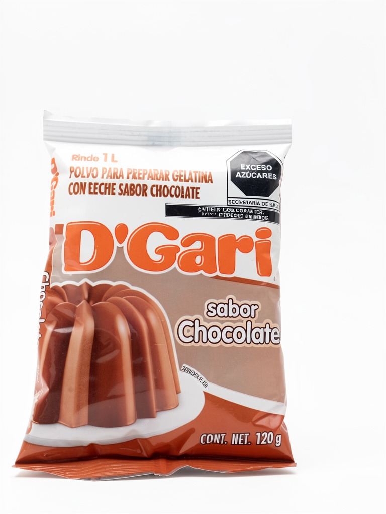 D'Gari gelatina chocolate 120g