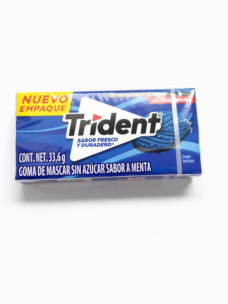 Trident menta goma