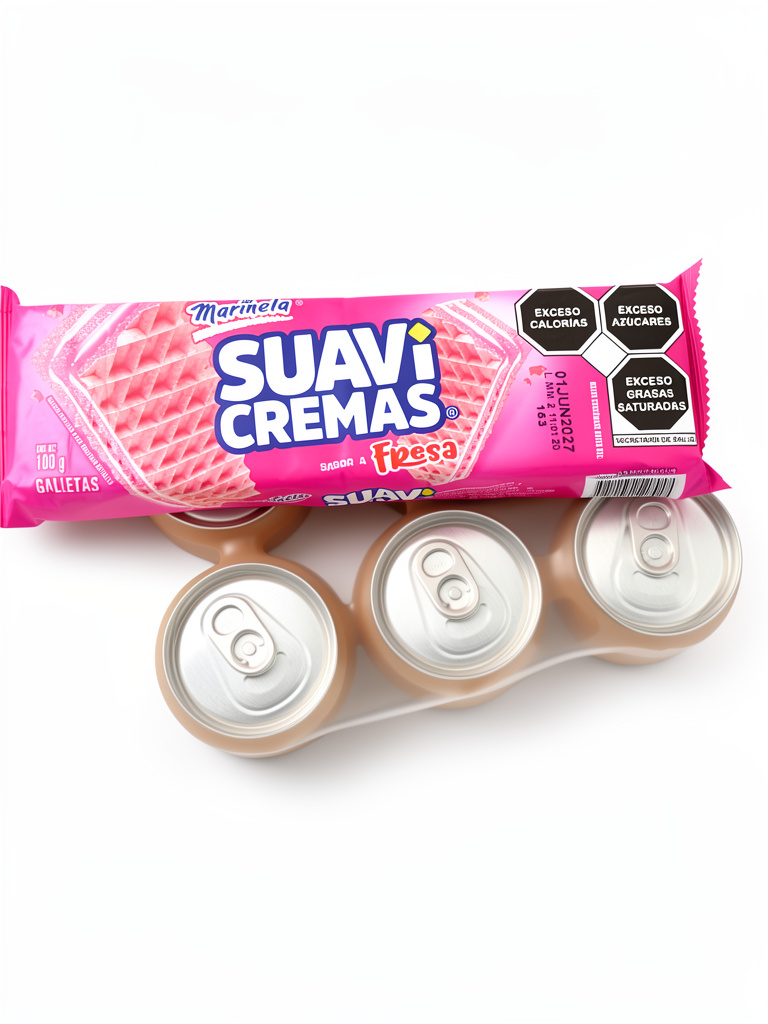 Marinela Suavi Cremas Fresa