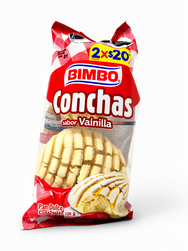 Bimbo Conchas Vainilla