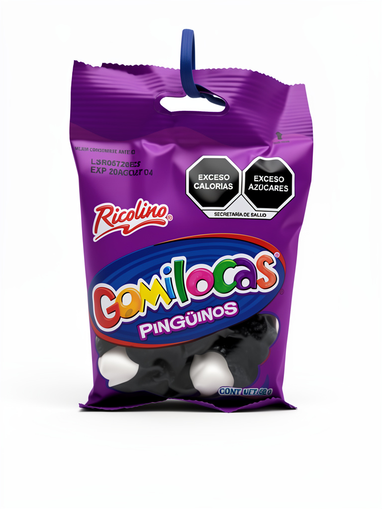 Ricolino Gomilocas Pingüinos