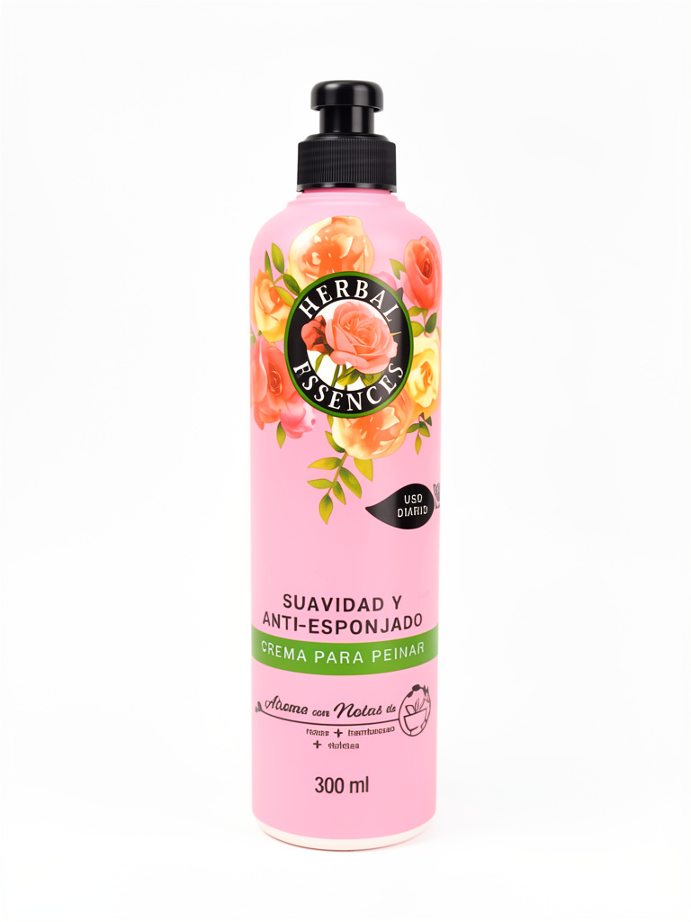 Herbal Essences crema para peinar rosa 300 ml