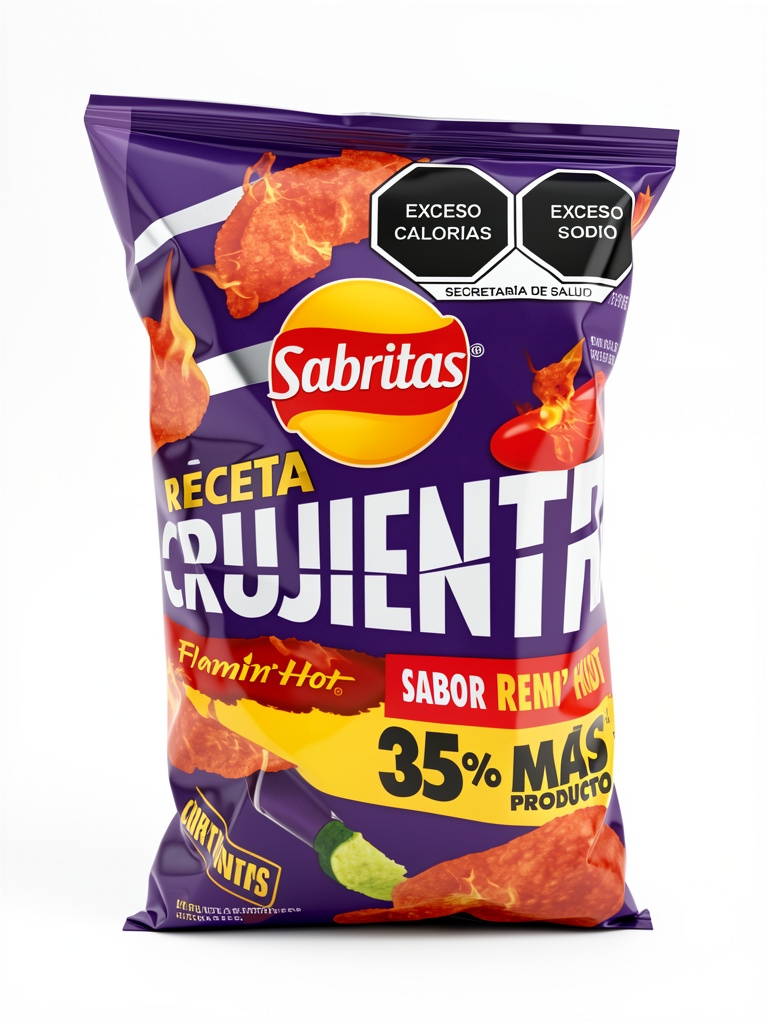 Sabritas Crujitos Flamin' Hot