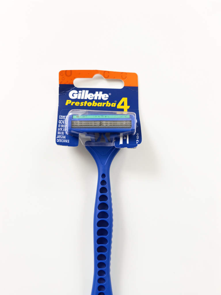 Gillette Prestobarba 4 azul