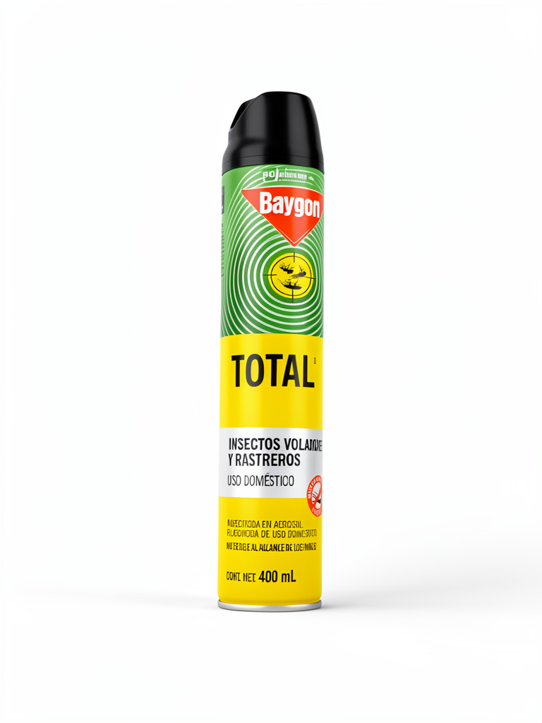 Baygon Total aerosol amarillo