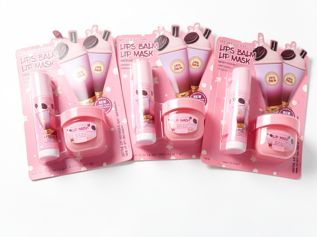 Set de brillo labial dos en uno