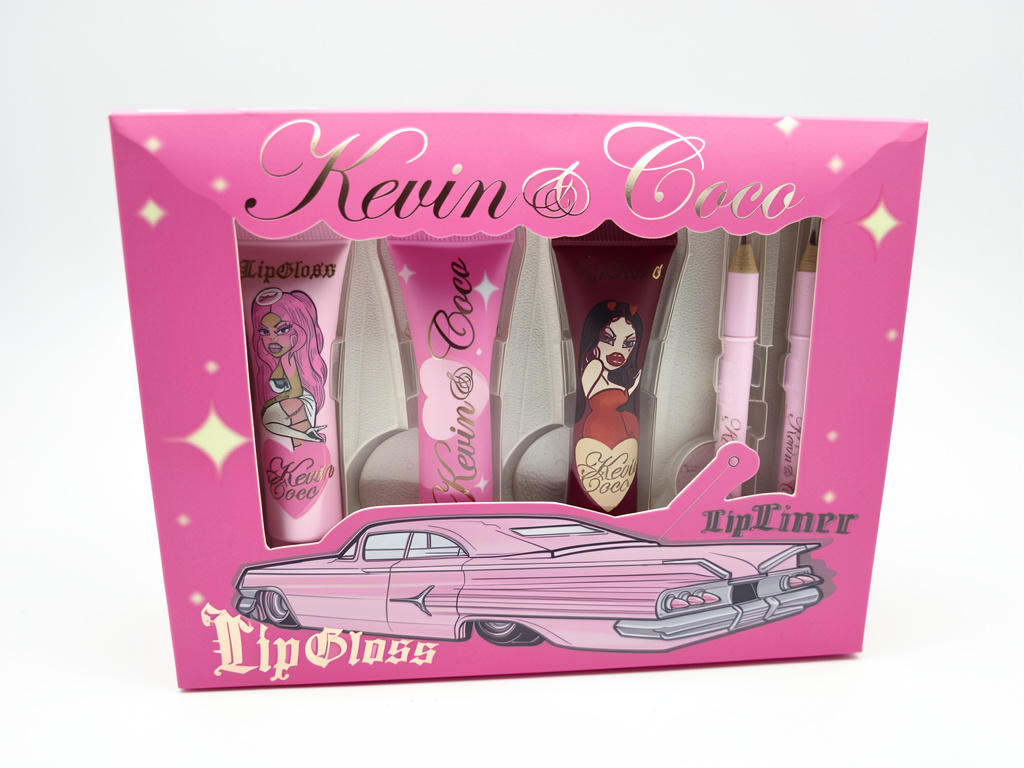 Kevin Coco pack lip gloss