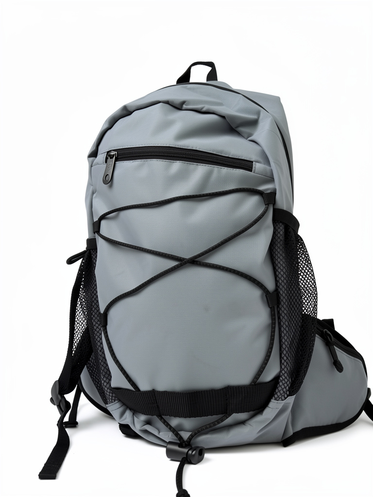 Mochila reflectiva gris