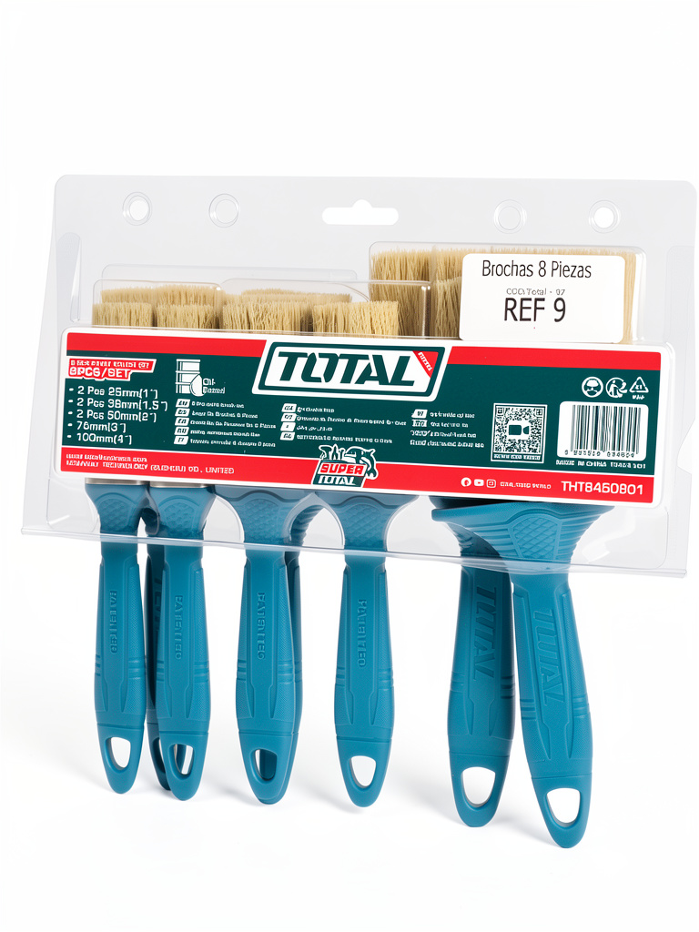 Juego de Brochas de 8 piezas