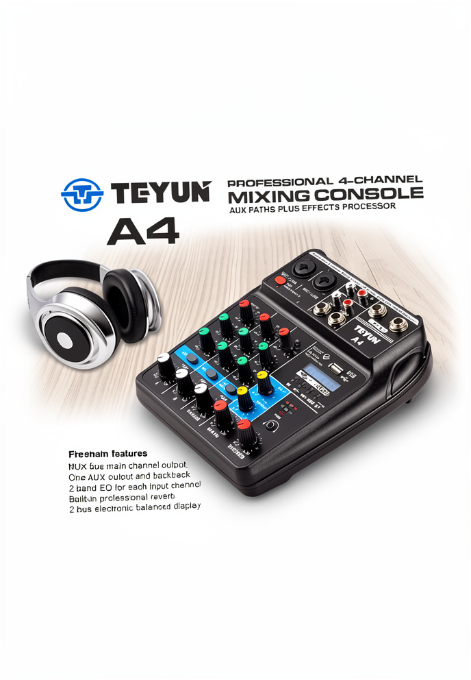 Consola de Sonido Teyun A4