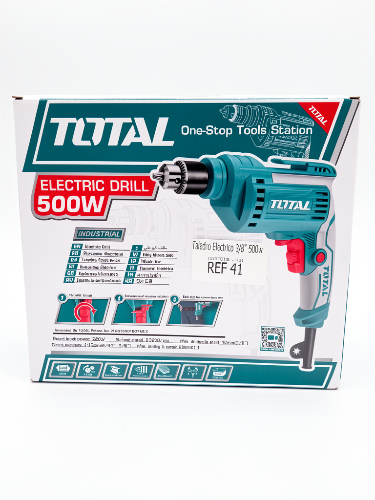 Taladro Eléctrico 3/8" 500w