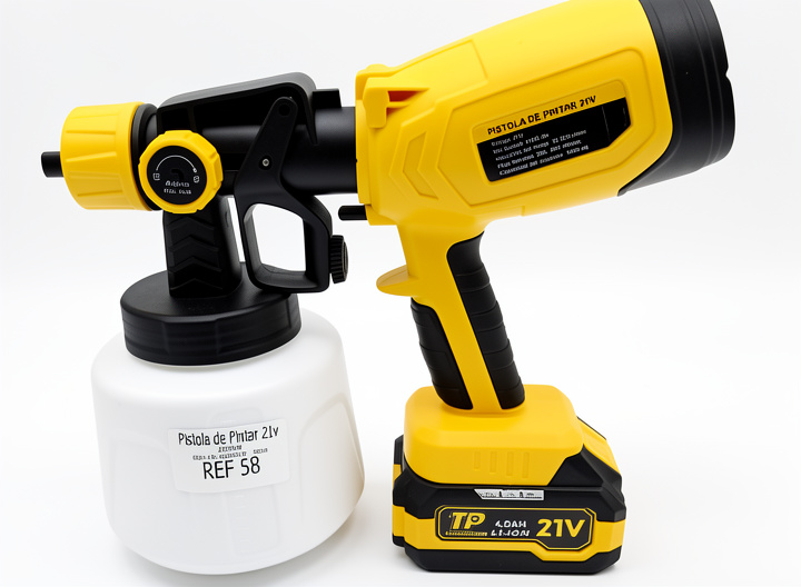 PISTOLA DE PINTAR 2000W INALAMBRICA
