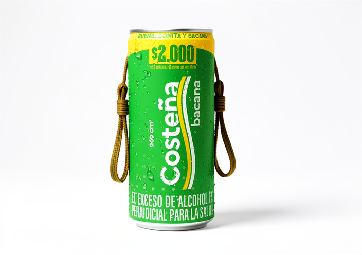 Costeña bacana lata