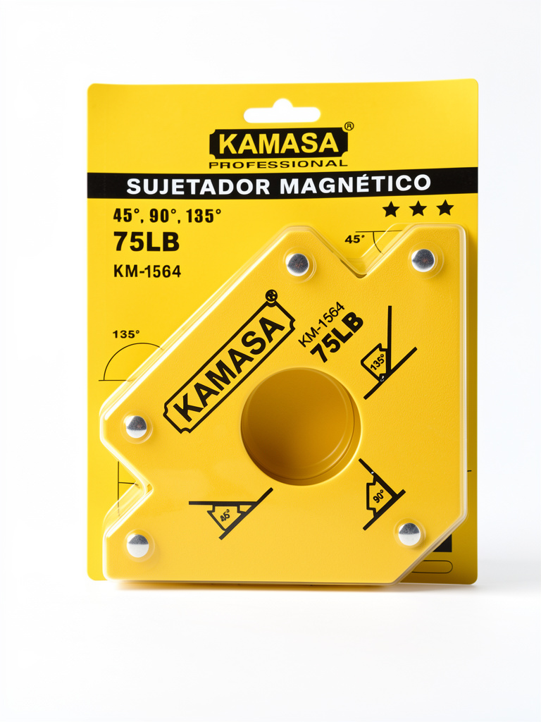 ESCUADRA PARA SOLDAR IMANTADA 5"  KAMASA