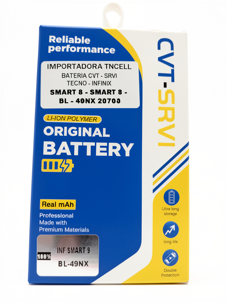 BATERÍA BL-49NX 5000mAh GO 2024, SMART 8, HOT 40I, SPARK 20 PRO