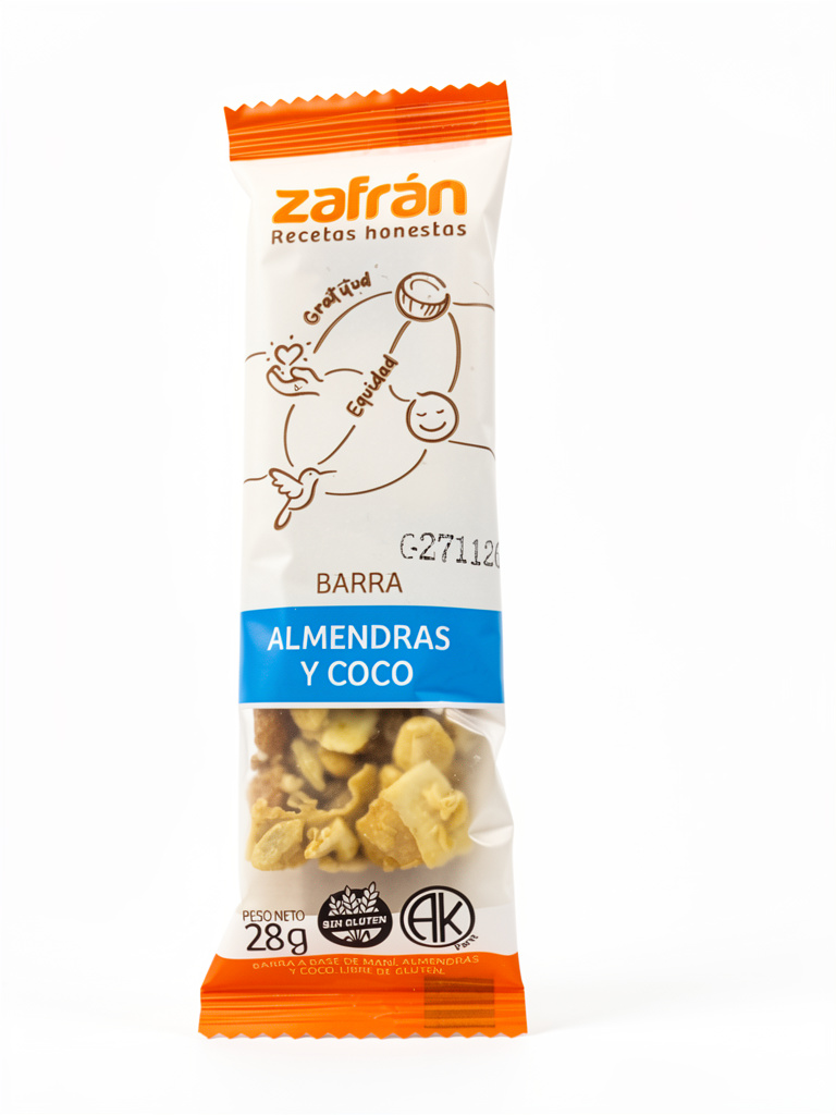 BARRITA DE ALMENDRAS Y COCO