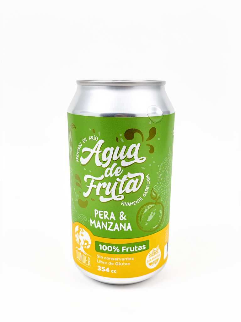 AGUA DE FRUTA PERA Y MANZANA