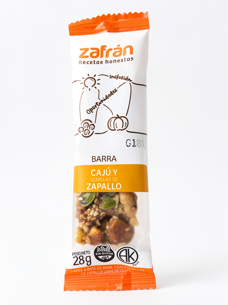 BARRITA DE CAJÚ Y ZAPALLO