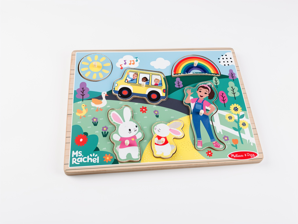 Melissa & Doug Ms. Rachel tablero madera