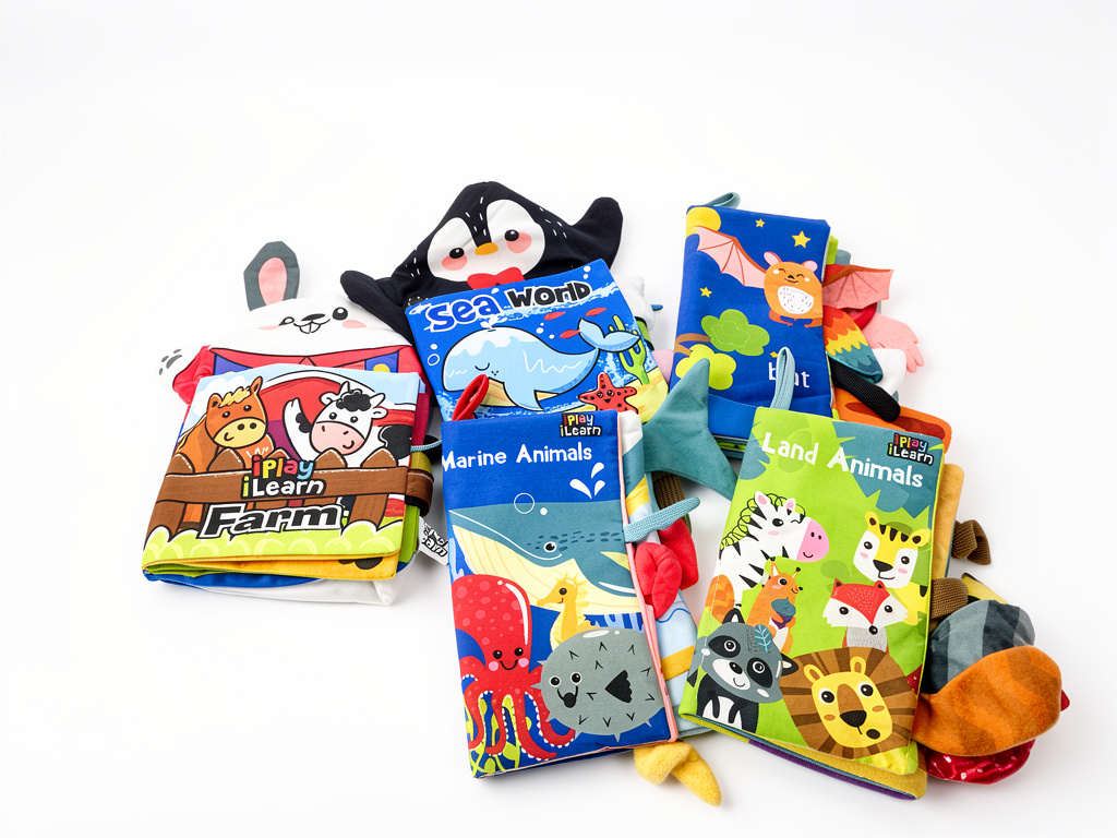 Play iLearn Busy Book animales