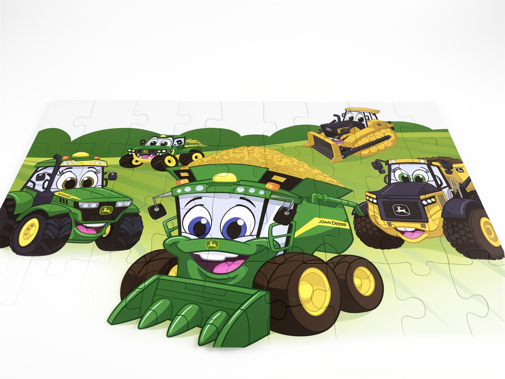 John Deere Rompecabezas gigante